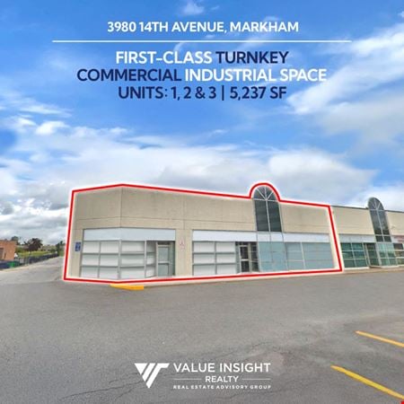 Retail space for Rent at 3980 14th Avenue in Markham