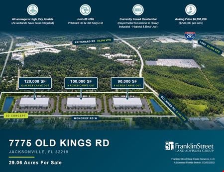 VacantLand space for Sale at 7775 Old Kings Rd in Jacksonville