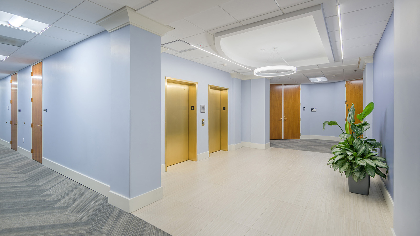 Interior Faber Place commercial building