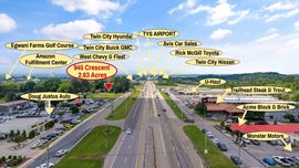 Exceptional 2.63 Acres Near Airport