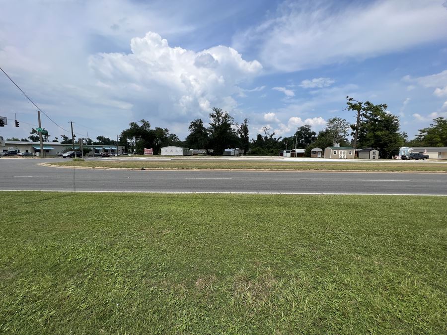 .68  Acre Commercial Land for Sale on High-Traffic Route in Marianna, FL