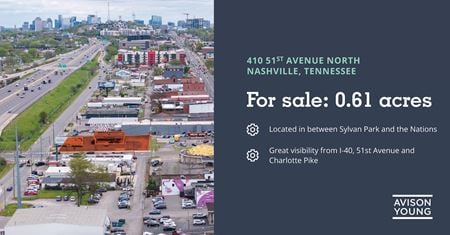 VacantLand space for Sale at 410 51st Avenue North in Nashville