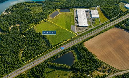 VacantLand space for Sale at ± 33.91 AC Along I-85  in Shorter