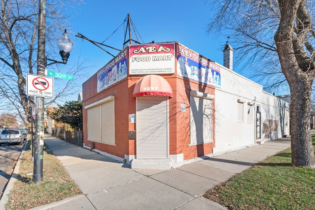 Little Village Storefront with Apartment