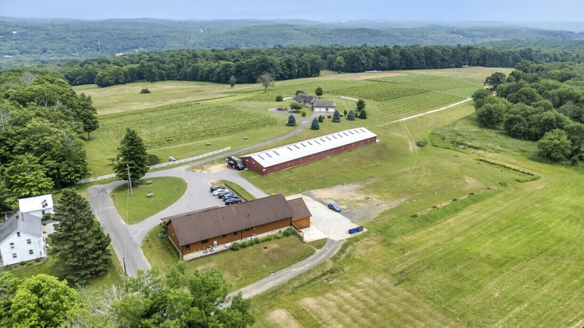 Connecticut Winery + Residence on 137 Acres