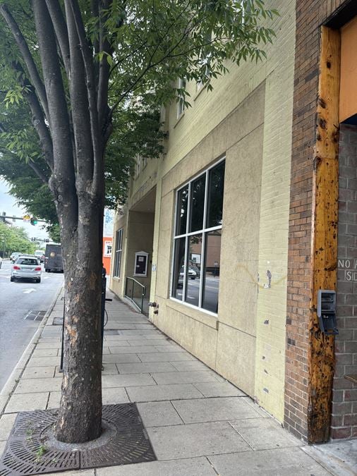 Downtown Asheville Storefront for Lease