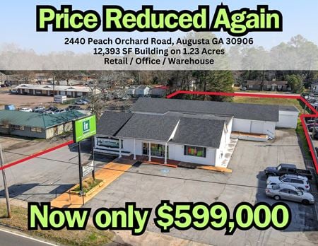 Photo of commercial space at 2440 Peach Orchard Rd in Augusta