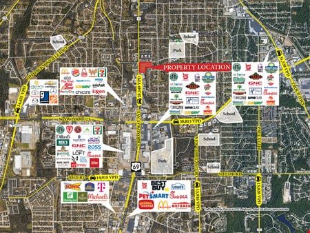 Retail space for Rent at 3400 S. Broadway in Tyler