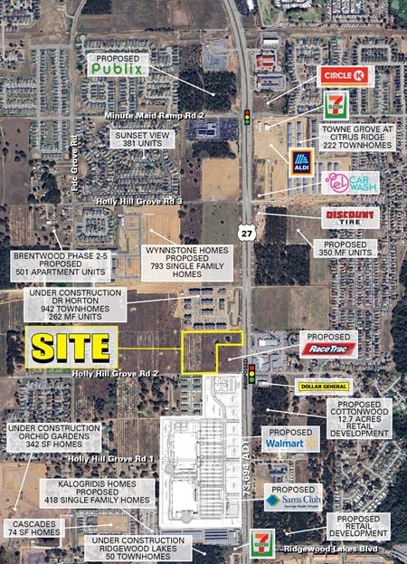 Photo of commercial space at NWC US Hwy 27 & Holly Hill Grove Rd 2 in Davenport