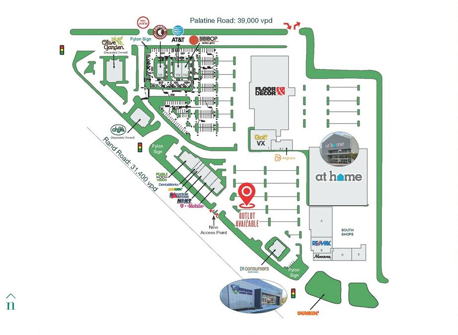 Southpoint Shopping Center - Outlot Available