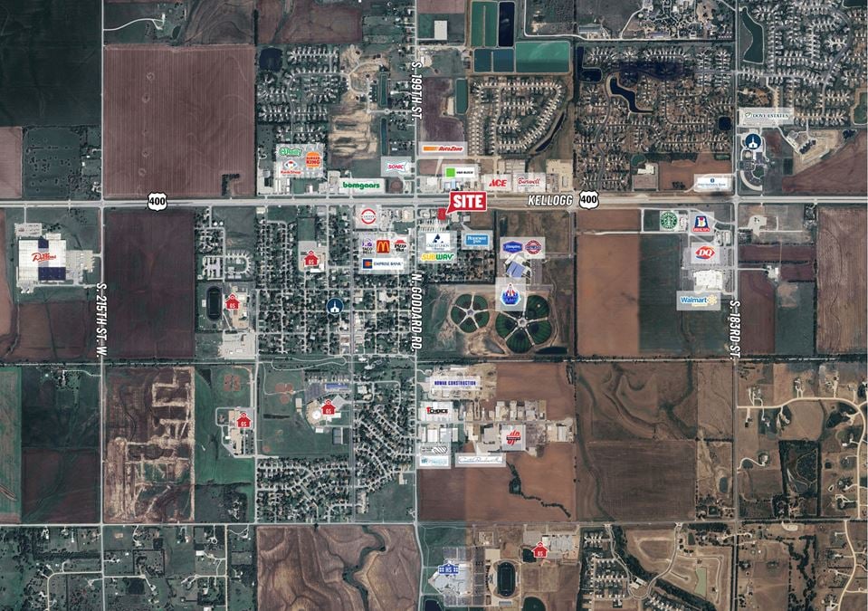 GODDARD, KS - RETAIL DEVELOPMENT SITE WITH KELLOGG FRONTAGE
