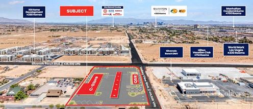 SWC Silverado Ranch Blvd. & Valley View,