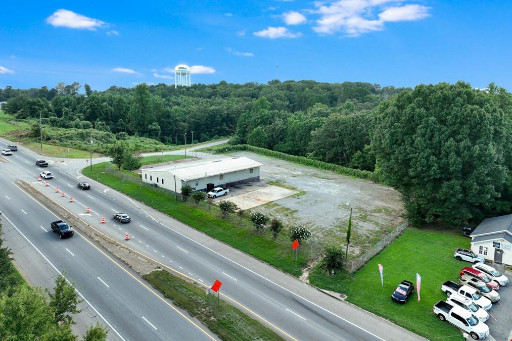 Industrial Building + Outside Storage