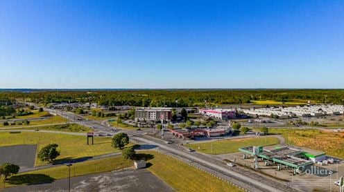 Investment Opportunity with Existing Ground Lease at Signalized Intersection, Just Off I-85