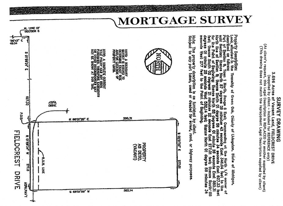 3.7 Acres Fieldcrest Drive