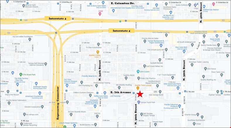 7K SF | Office with W/H | 7th Ave, Ybor City