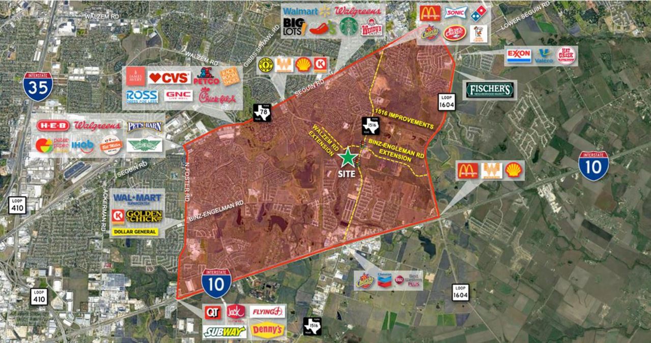 +/- 7.65 Ac. | FM 1516 & Binz-Engleman Rd | San Antonio, TX
