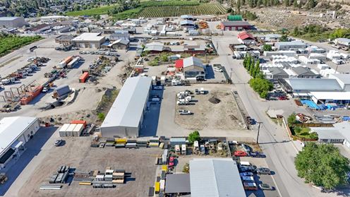 Industrial in-line unit available in Summerland