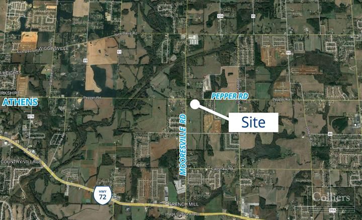 ±18.55 Acres Available for Development in Athens