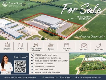 VacantLand space for Sale at 12198 E 206th St in Noblesville