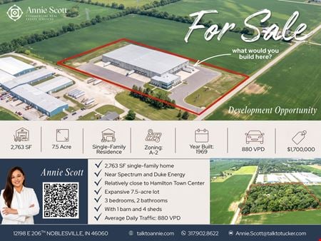 VacantLand space for Sale at 12198 E 206th St in Noblesville