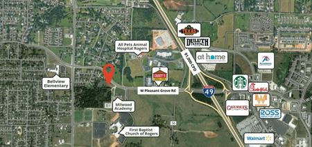 1.71 acres W Pleasant Grove Rd - Rogers - Rogers