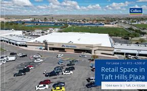 Retail Space Available in the Taft Hills Plaza