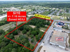 Prime Commercial Corner | 7 Acres on W Nine Mile Rd