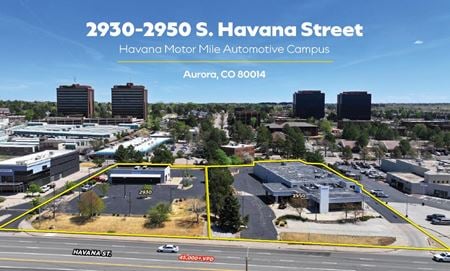 Retail space for Rent at 2930-2950 S. Havana Street in Aurora
