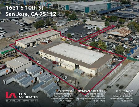Industrial space for Sale at 1631 S 10th St in San Jose