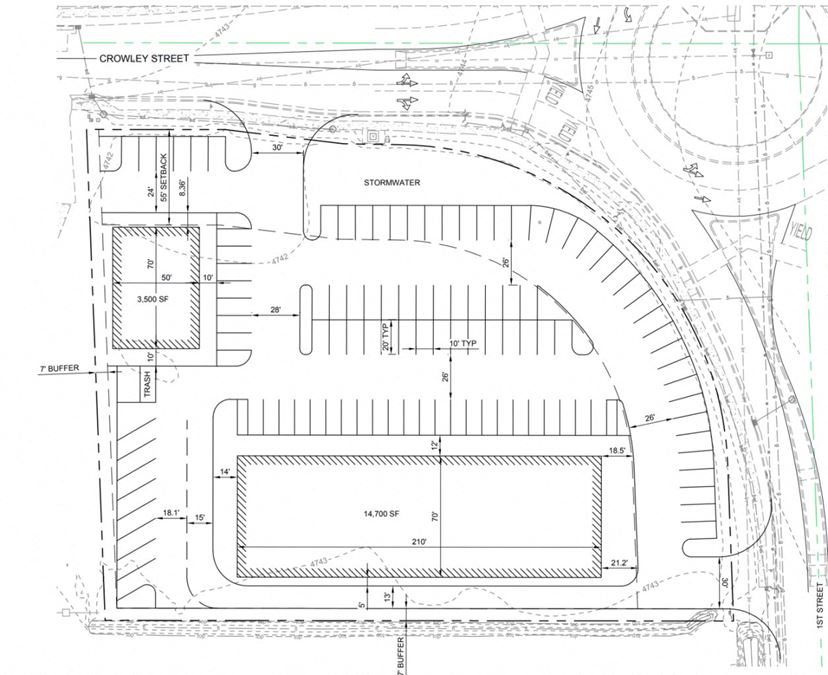 Crowley Rd. New Office/Retail