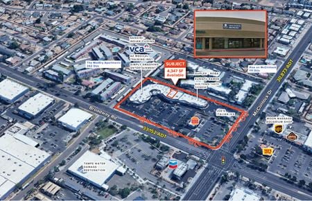 Retail space for Rent at 1845 E Broadway Rd in Tempe