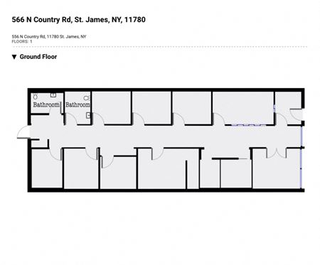 Photo of commercial space at 556 North Country Road in Saint James