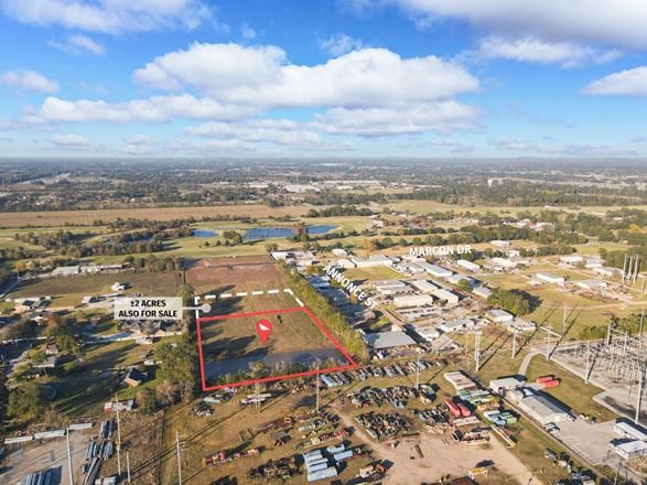 Development Site With Retention Pond Near I-10
