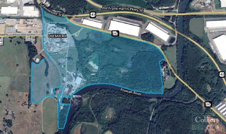 225 Acre Land Site Opportunity in Cartersville