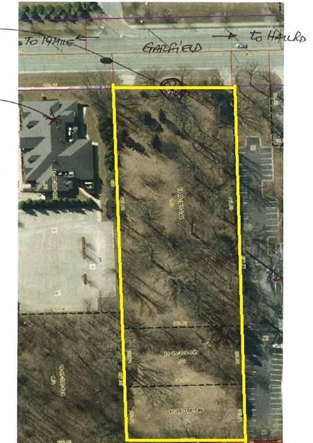 2.594 Acres of Vacant Land For Sale Garfield Road, near Hall Road - Clinton Township