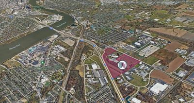 Land Surrounding Buckeye Cablesystem HQ