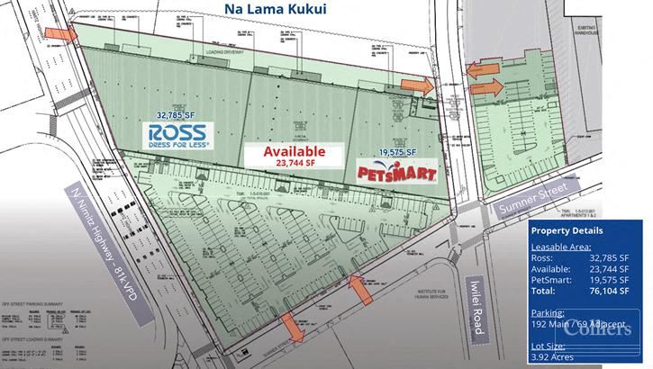 Retail for Lease - Honolulu Harbor Shops