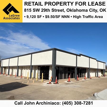Photo of commercial space at 815 SW 29th St in Oklahoma City