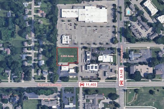 Retail out lot in East Lansing