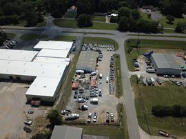Freestanding Truck/Equipment Facility With Yard