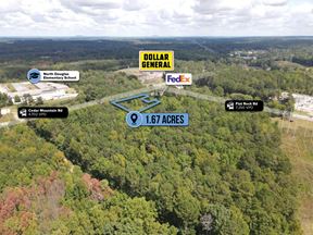 $1 Auction – 1.67 Acre Parcel | Atlanta MSA | 12K VPD