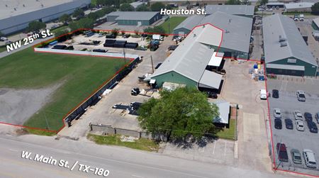 Photo of commercial space at 2440-2446 Main & 2425-2449 Houston in Grand Prairie