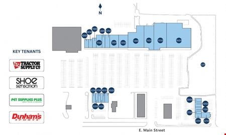 Retail space for Rent at 1311-1501 E. Main Street in Owosso