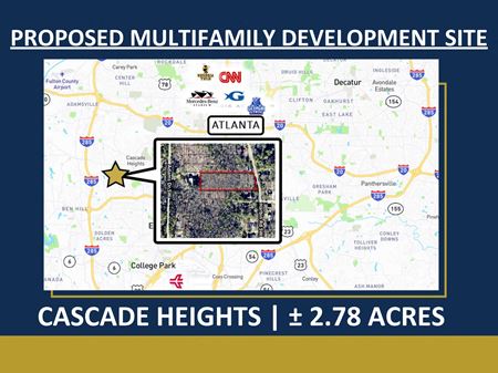 Proposed Multifamily Development Site | ± 2.78 Acres - Atlanta
