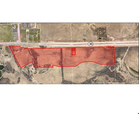 VacantLand space for Sale at +/- 40 Acres on Hwy 50 in Paddock Lake