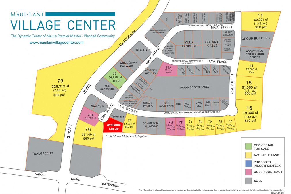 Fee Simple Vacant Land Parcel - Lot 29