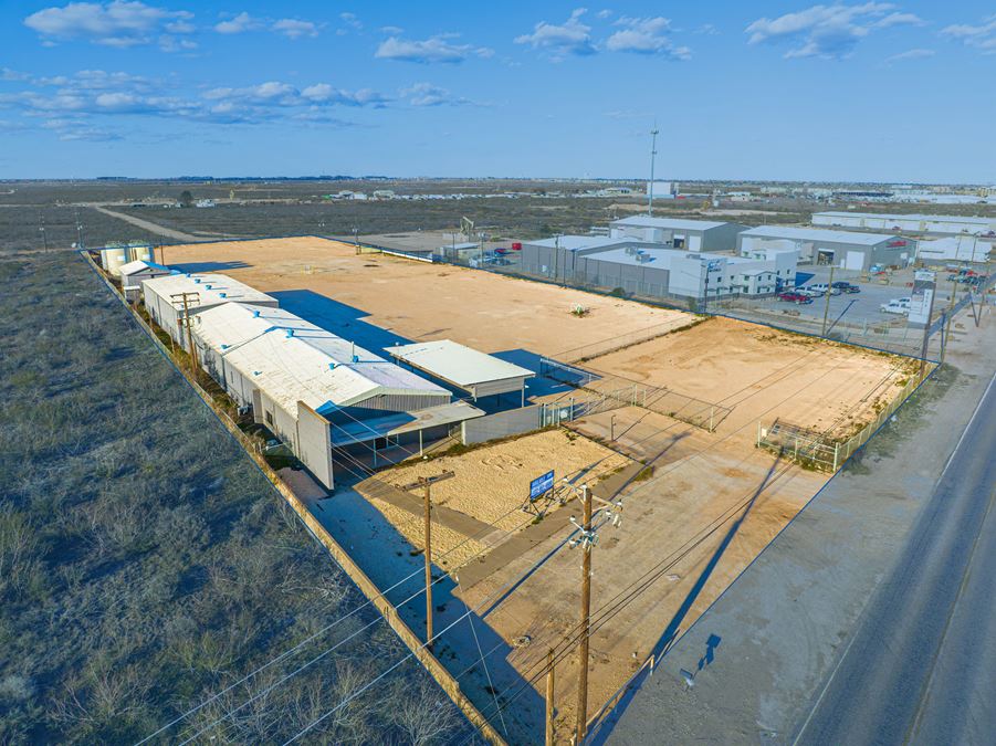 Shop, Office, & Yard w/ ±256' of W Hwy 80 Frontage!