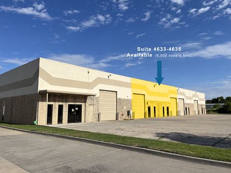 Industrial space for Rent at 4631 NW 3rd suite 4633-4635 in Oklahoma City