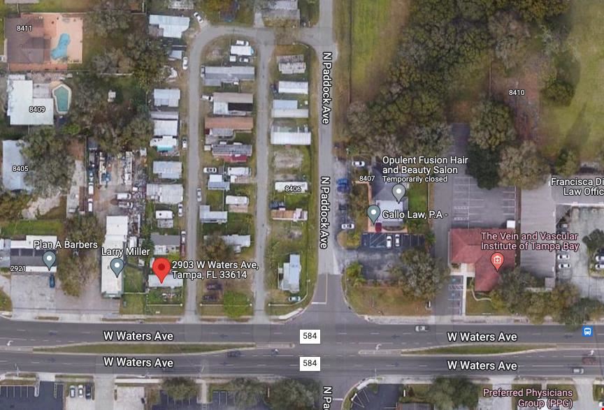 North Tampa Mobile Home Park w/ 33 Spaces - Lot Rent only